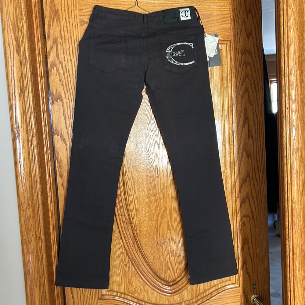 ROBERTO CAVALLI BRAND NEW W TAGS JEABS…SIZE 29…AUTHENTIC W SECURITY HOLOGRAM